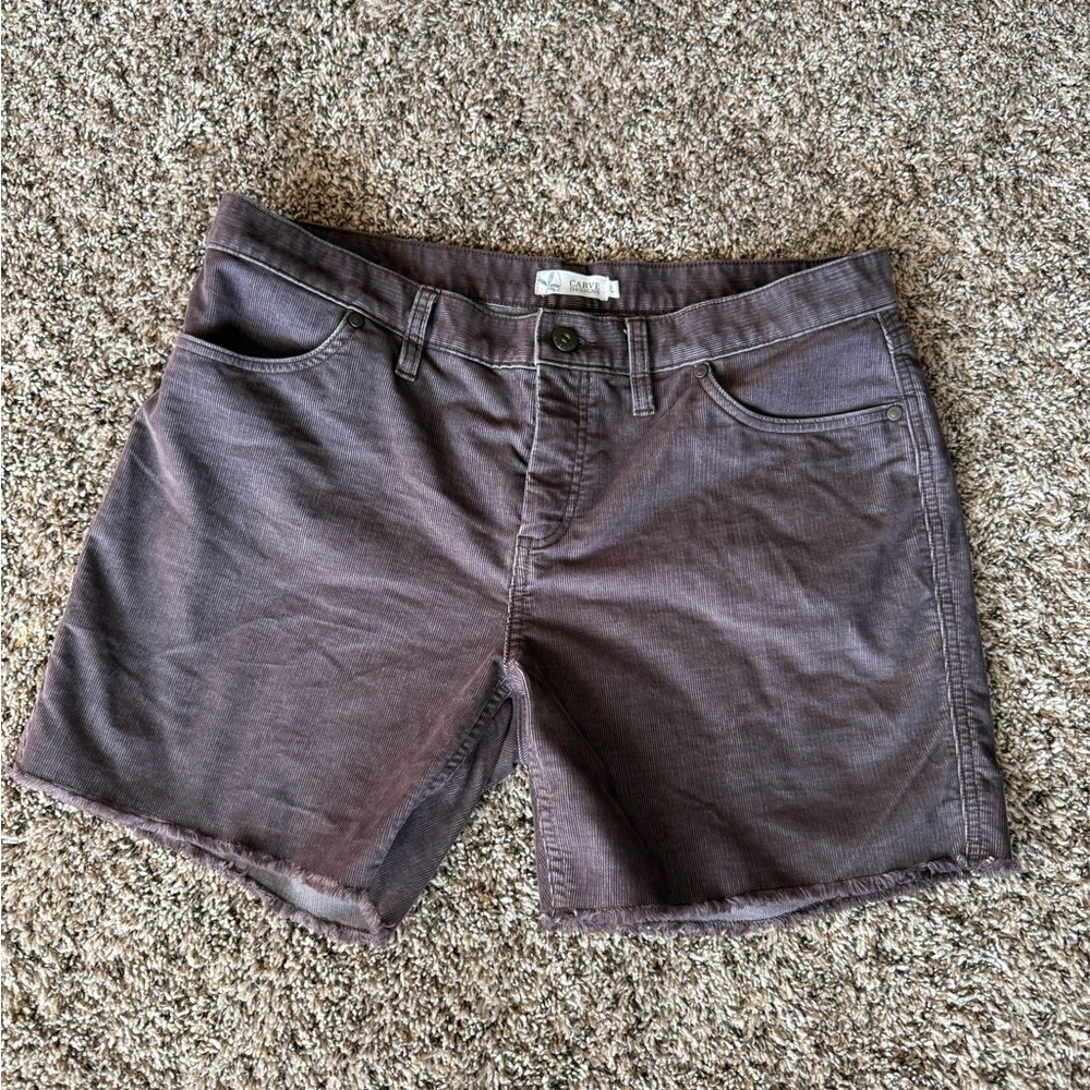 Carve Designs Brown Jean Shorts